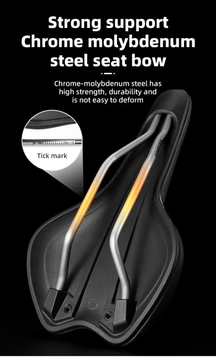 Седло Rockbros спортивное анатомическое с прорезью. Арт. RB_380020001 5