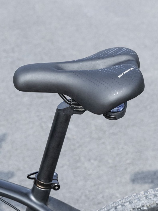 Седло ROCKBROS черное, комфортное с прорезью, арт 38218916001 3