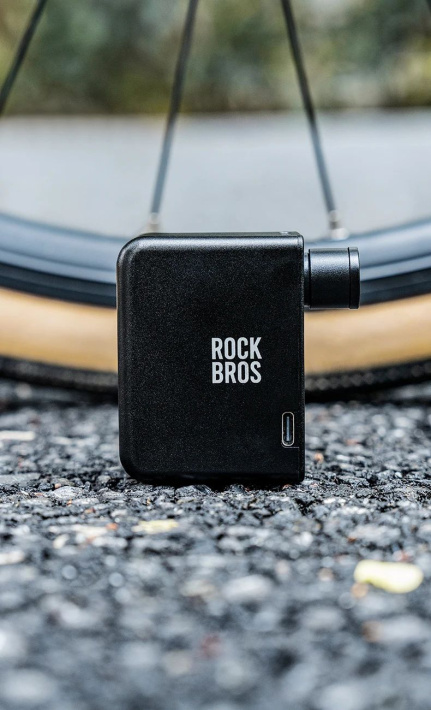 Насос электро ROCKBROS AS1 PRO мини, Type-C, до 120 PSI; черный 9