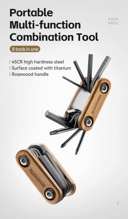 Мультиключ ROCKBROS 8 предметов 2