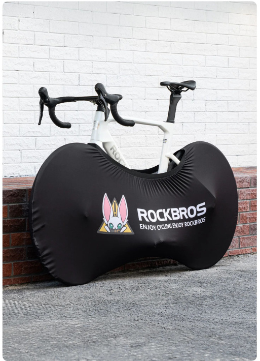 Чехол ROCKBROS D95 бахилы для колес велосипеда 26-29"; черный 2