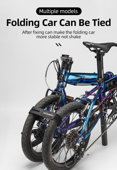 Лента фиксации ROCKBROS для перевозки и хранения велосипедов 6