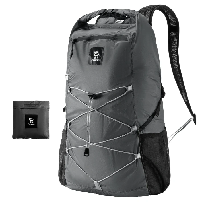 Рюкзак Qunature H49 складной, объем 20 л, 130 г; черный 2