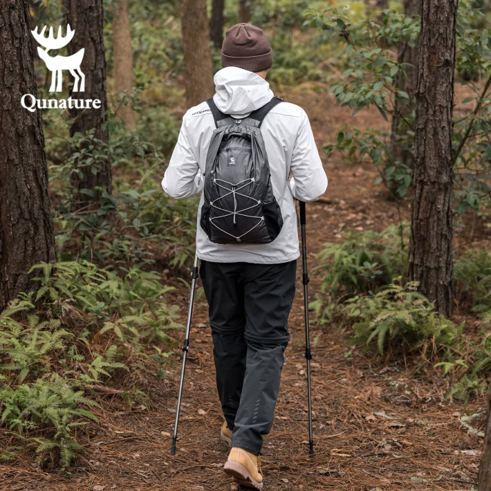 Рюкзак Qunature H49 складной, объем 20 л, 130 г; черный 5