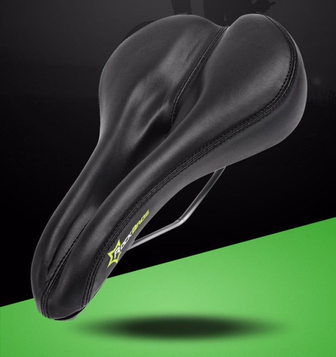 Седло ROCKBROS черное, с прорезью 2