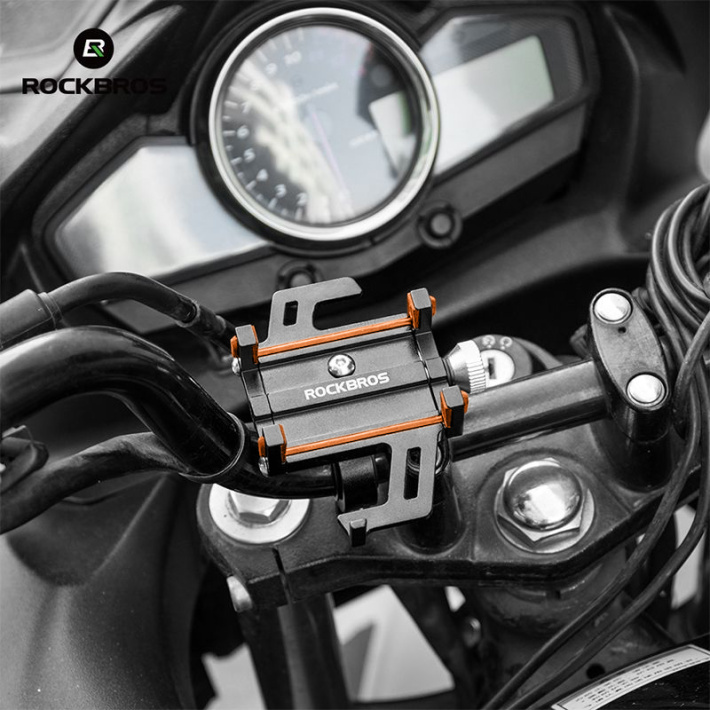 Держатель для телефона ROCKBROS алюминиевый, раздвижной. Арт 699-BO 5