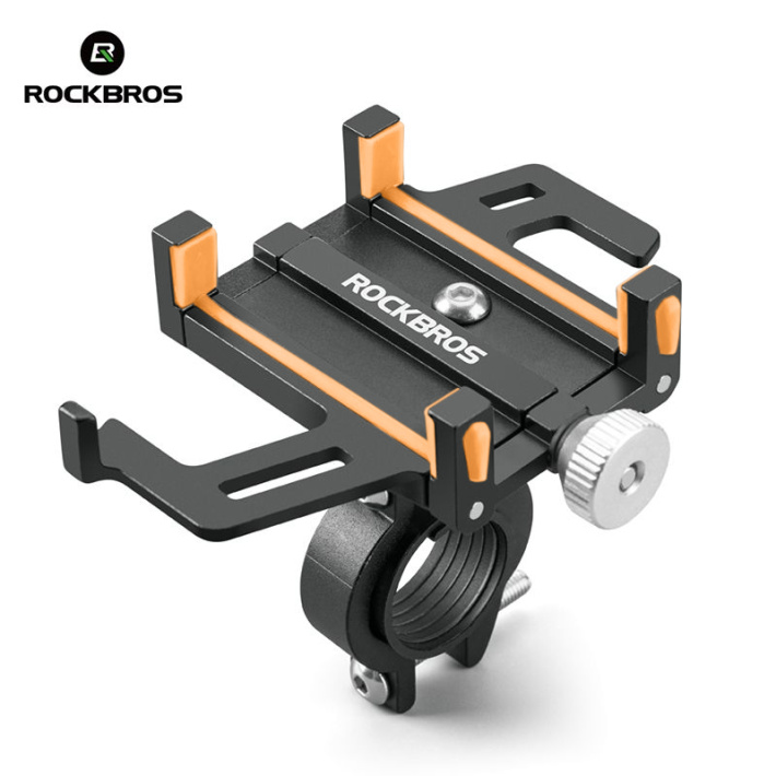 Держатель для телефона ROCKBROS алюминиевый, раздвижной. Арт 699-BO 1