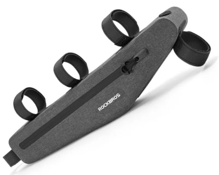 Велосумка ROCKBROS AS-052 на раму, удлиненная, объем 1,5 л; черный 1