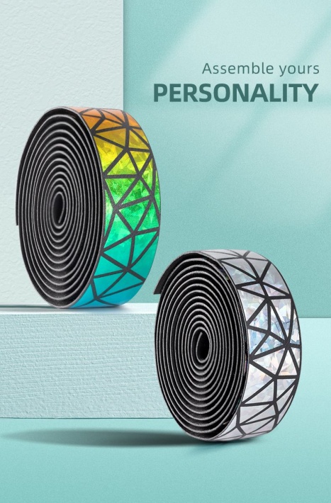 Грипсы оплетка ROCKBROS черно белые, арт BDLP-S 2