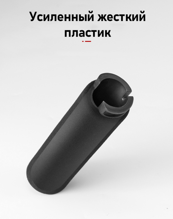 Грипсы с Rockbros черные c красными замками. Арт. RB_BT1001BKRD 8