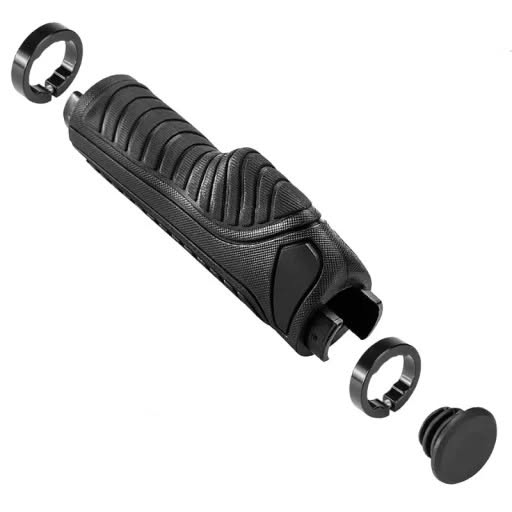 Грипсы ROCKBROS BT1802 эргономичные; черный / черный 3