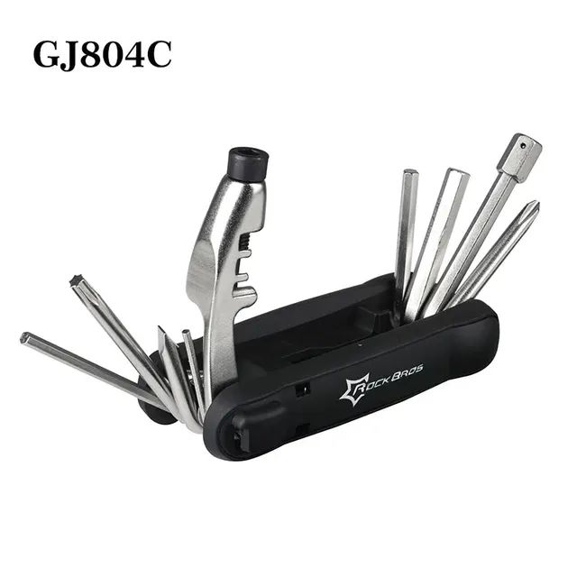 Мультитул ROCKBROS GJ804C 12-в-1; черный 1