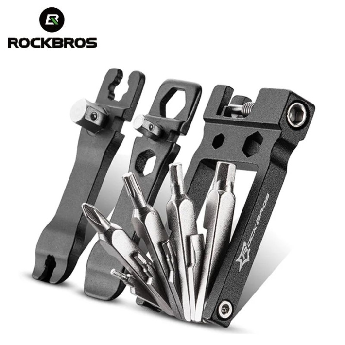 Мультитул ROCKBROS GJ8060 16-в-1; черный 1