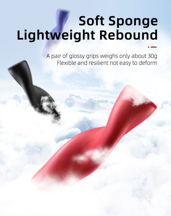 Грипсы силиконовые ROCKBROS красные, арт GMBT1001RD 2