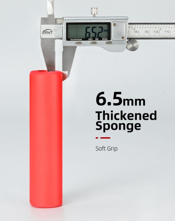 Грипсы силиконовые ROCKBROS красные, арт GMBT1001RD 3