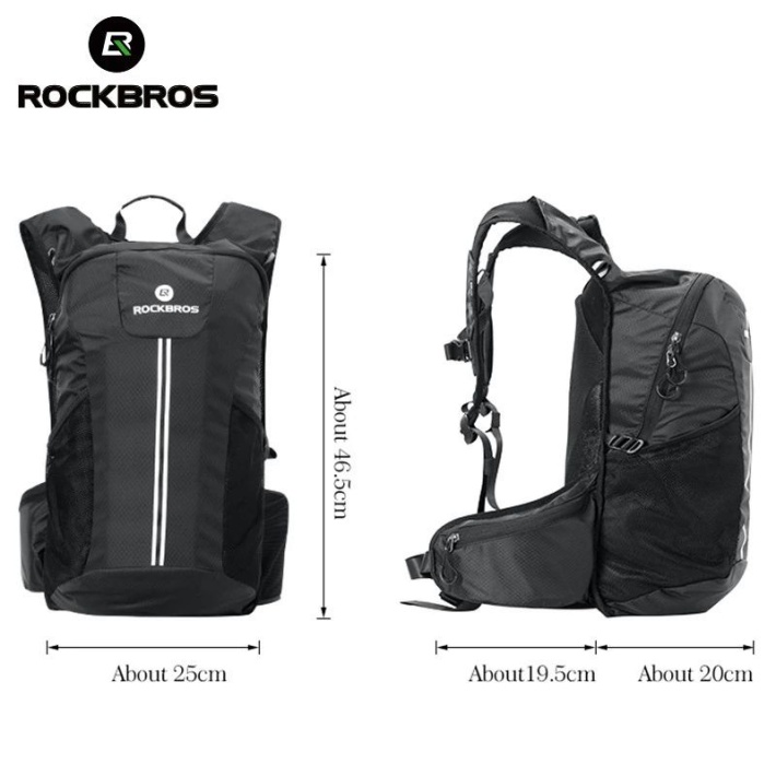 Рюкзак ROCKBROS H9-BK, объем 20 л; черный 2